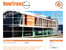 Tablet Screenshot of newtrans.cl